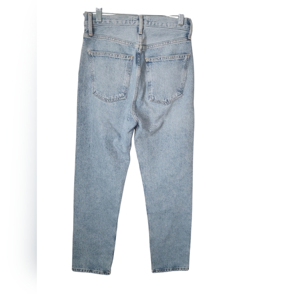AGOLDE 90s Straight Distressed Jeans 24 - Picture 6 of 7